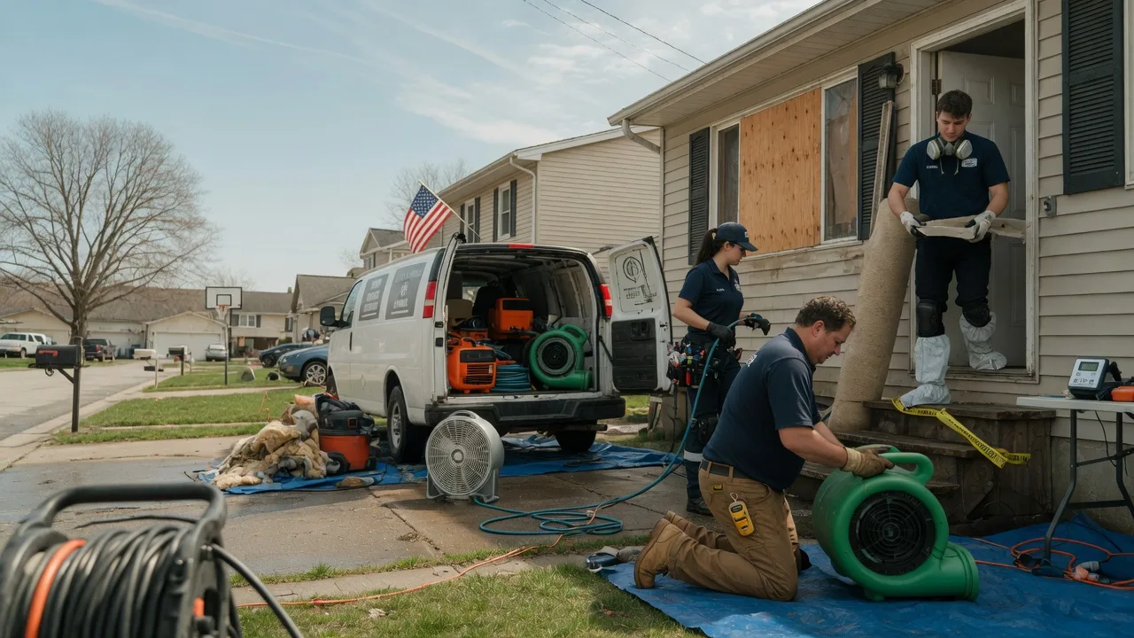 Water Damage Restoration in Sardis, TN near me